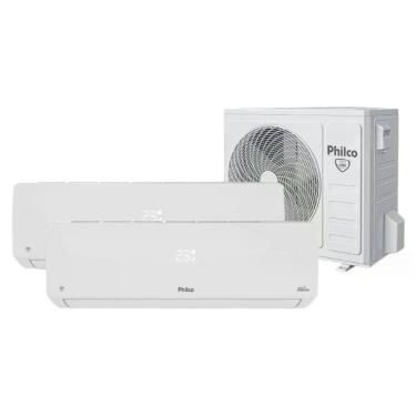 Imagem de Ar Condicionado Bi Split Philco 18000 BTUs (HW 09K+12K) Quente e Frio Inverter 220V R32 PAC18QW