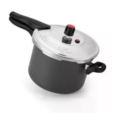 Imagem de Panela de Pressão Alegra Antiaderente 4,5L Cinza Alegrete