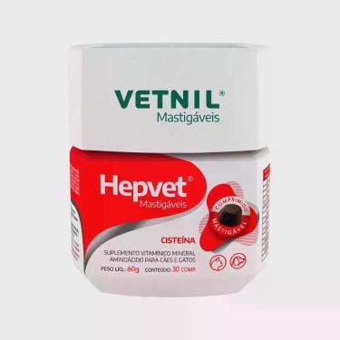 Imagem de Hepvet Mastigáveis Vetnil - 30 Comprimidos