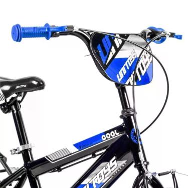 Imagem de Bicicleta Infantil Pro Aventura Aro 16 V-Brake com Rodinhas Azul