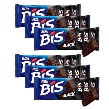 Imagem de Kit 6 Chocolates Bis Black - Lacta