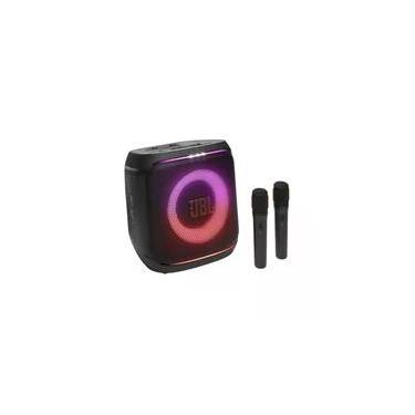 Imagem de Caixa de Som JBL Partybox Encore 2, Bluetooth, 100W RMS, com 2 Microfones Sem Fio, À Prova de Respingos, Preto - JBLPBENCORE22MICBR