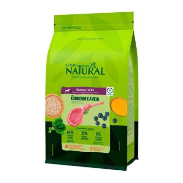 Imagem de Ração Guabi Natural Cães Adultos Raças Médias Cordeiro 12kg