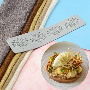 Imagem de Açúcar folha comestível bolo de renda tapete de relevo de silicone fondant impressão tapete de renda decoração molde pasta goma cupcake topper ferramenta gelo doces impressão moldes de cozimento