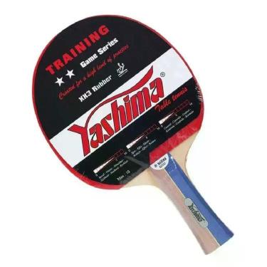 Imagem de Raquete Yashima Tenis de Mesa Com Borracha - Ptoverm, Pto, Verm
