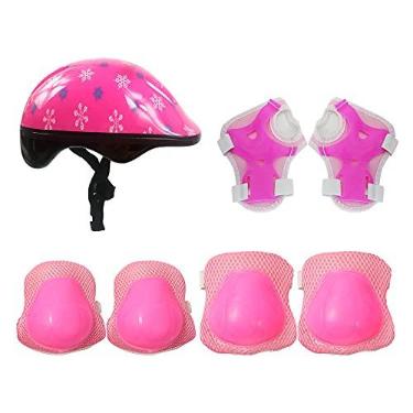 Imagem de DM Toys Kit de Proteção Radical Plus Infantil Star Pink M 55-59cm, Radical, DMR5489