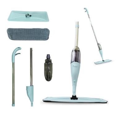 Imagem de Vassoura Mop Spray Com Reservatório Rodo Mágico Microfibra - Casa Prestige