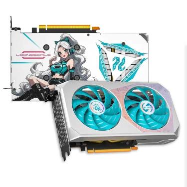 Imagem de Placa De Vídeo Peladn Rtx 4060 Geforce 8gb Gddr6, Branco