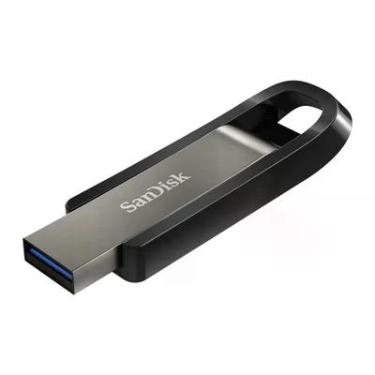 Imagem de Pen Drive Sandisk 128GB, Extreme Go USB 3.2 395mbs, Preto
