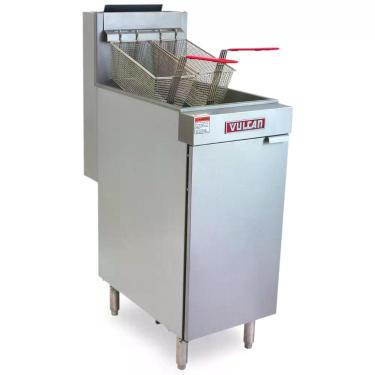Imagem de Fritadeira Vulcan LG300 à Gás Zona Fria 20 Litros 90.000 BTU