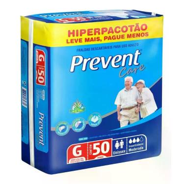 Imagem de Fralda Adulto Prevent Care XG com 46 unidades