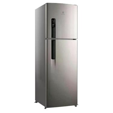 Imagem de Geladeira Electrolux Duplex Frost Free Inverter 380L Autosense Gaveta Hortifruti IF41 Inox 110V