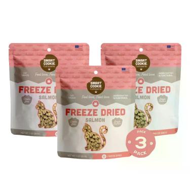 Imagem de Petiscos para Gatos Smart Cookie de Salmão Liofilizado 3 oz