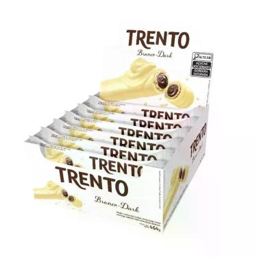 Imagem de Chocolate Trento Wafer Chocolate Branco 29g - Embalagem com 16 Unidade