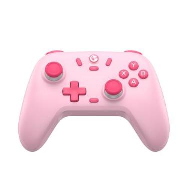 Imagem de GameSir Nova Lite Controle Bluetooth e Sem Fio 2.4G para PC Windows, Celular Android iPhone, Nintendo Switch e Steam Deck, Gamepad com Hall Effect Anti-Drift, Turbo, Vibração, Dongle USB - Rosa