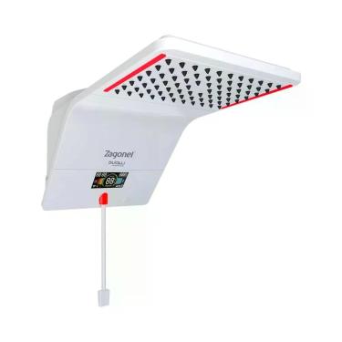 Imagem de Ducha Eletrônica Zagonel Ducali Premium Digital 5500W Branco 110V
