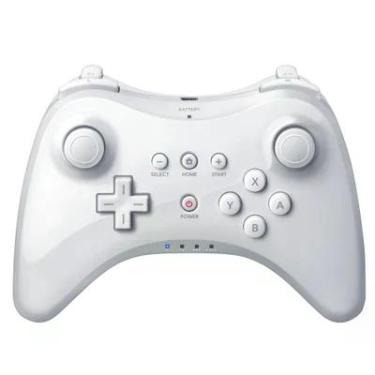 Imagem de Controle Sem Fio Nintendo Wii U Pro Wireless Bluetooth Branco