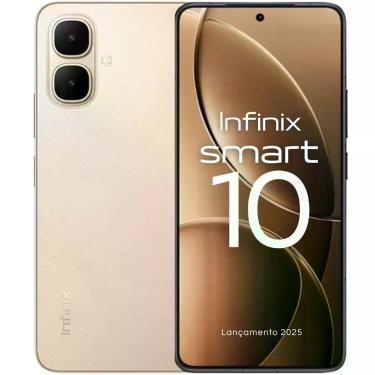 Imagem de Celular Infinix Smart 10 128GB 4GB RAM Tela Grande Android Desempenho