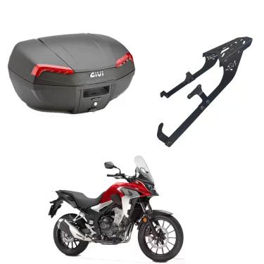 Imagem de Baú Bauleto Givi E46nbr com Suporte Baú Superior 500x 2014 Em Diante