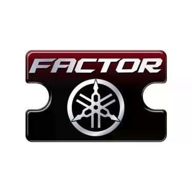 Imagem de Adesivo Protetor Resinado Burrinho De Freio Factor Vermelho Vermelho