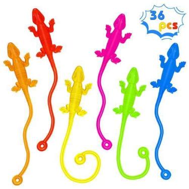 Imagem de Sticky Hands Genuvi 36 peças de lembrancinhas infantis em forma de lag