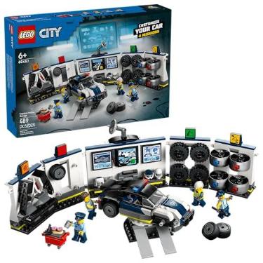 Imagem de LEGO City Police Garagem Personalizada para Carros da Polícia 60457