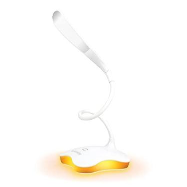 Imagem de Luminaria LED Luminaria DE MESA BRANCA ECO Black+Decker 2W 6500K Luz Branca Bivolt 100-240V DC5V/1A MICRO USB/USB - PILHA AAA