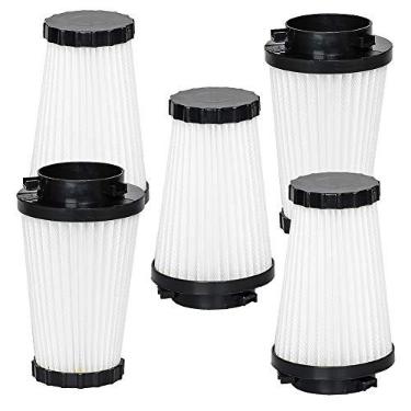 Imagem de HIFROM Filtro de aspirador de pó HEPA para aspirador Dirt Devil F2 para modelos M08245 M084100 M084600 M08245X M084610RED M084650RED SD20505 R084600 Peça # 3SFA11500X 3-F5A111500X 5-00X (5 peças)