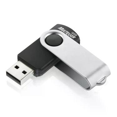 Imagem de Pen Drive Multilaser Twist 32GB - Preto, 32GB