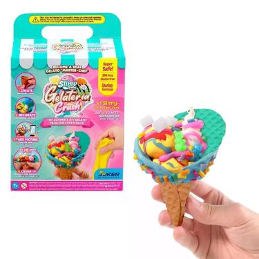 Imagem de Kit Slime De Sorvete Slimy Gelateria - Sorvete De Cone Creme