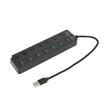 Imagem de Ampla compatibilidade com hubs USB 3.0, divisor USB de 7 portas, mouse e teclado com discos rígidos portáteis