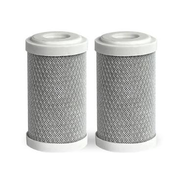 Imagem de Kit C/ 2 Refil Filtro Carbon Block 5 98% Chuveiro Ducha