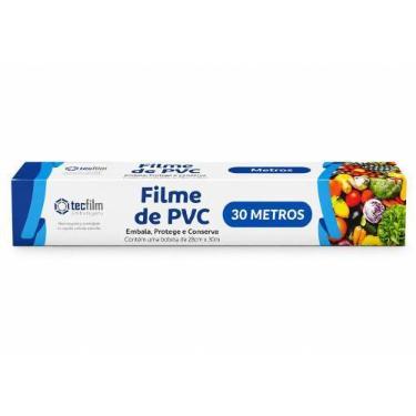 Imagem de Filme PVC 28cm x 30m Tecfilm