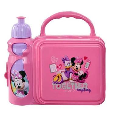 Imagem de UPD Zak MMOYG521 Minnie Mouse Combo Lancheira com Garrafa de Água, Pequena, Multi