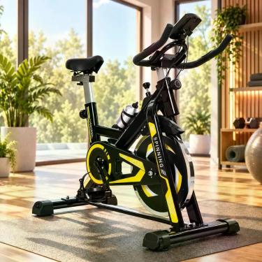 Imagem de Bicicleta Ergometrica Spinning Bike Profissional 13Kg Inércia Pessoa 1