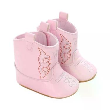 Imagem de Botas Fofas De PU Para Bebês, Sola Antiderrapante, Primavera, Outono, 
