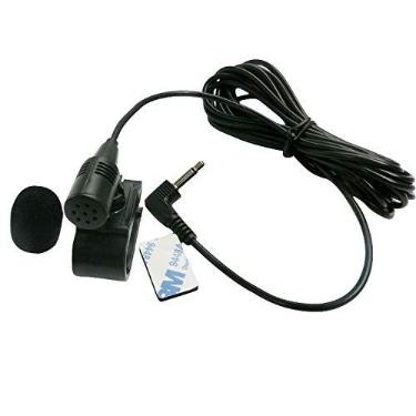 Imagem de Microfone para carro compatível com Sony XAV-712BT, XAV-AX100, XAV-AX1000, Xplode XA-MC10, DSX-S300BTX DSX-S310BTX MEX-BT5700U MEX-BT4700 MEX-BT5700U MEX-BT3900U XNV-6660 0BT XNV-770BT XAV-72BT