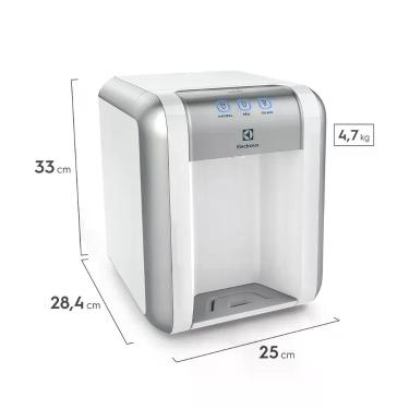 Imagem de Purificador Electrolux Eletrônico Compacto Efficient Painel Digital Bivolt Branco (PE11B) Bivolt