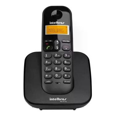 Imagem de Telefone Sem Fio Intelbras Ts 3110 Preto, Preto