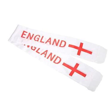 Imagem de Cachecol de Futebol da Copa do Mundo 2022, Cachecol de Futebol da Copa do Mundo Poliésteres Resistentes à Sujeira para Casa (Inglaterra)