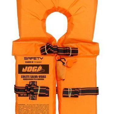 Imagem de Colete Salva Vidas Jogá Classe 3 Safety Laranja - GG