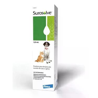 Imagem de Surosolve Solução Auricular Para Cães E Gatos 125ml - Elanco