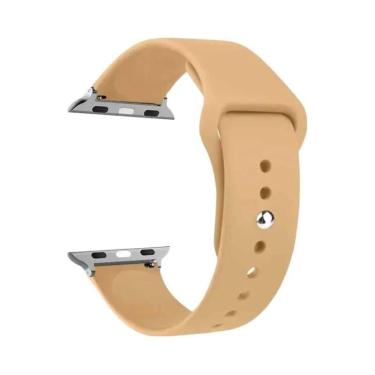 Imagem de Pulseira De Silicone Para Apple Watch 44mm 45mm 40mm 41mm 42-38mm, Bra