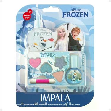 Imagem de Kit Impala Frozen: Paleta de Maquiagem e Esmalte Infantil