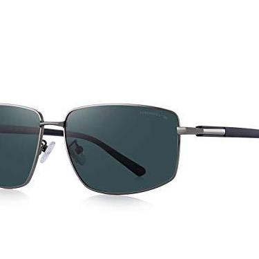 Imagem de Óculos de sol masculinos Merry com lentes polarizadas HD grandes para homens que dirigem TR90 leggs; óculos de sol com proteção UV400, G15, Free