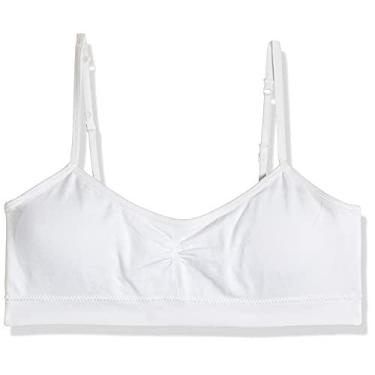 Imagem de Hanes Sutiã de espuma sem costura para meninas (pacote com 2), Branco/Branco, G