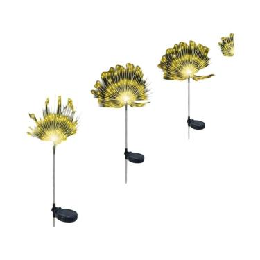 Imagem de Luzes Solares 200LED Para Jardim, Lâmpada Globo Para Gramado, Lâmpada 