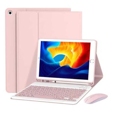 Imagem de Kit Capa para Samsung S6 Lite 10.4 Polegadas: Capa para Tablet + Teclado Removível + Mouse