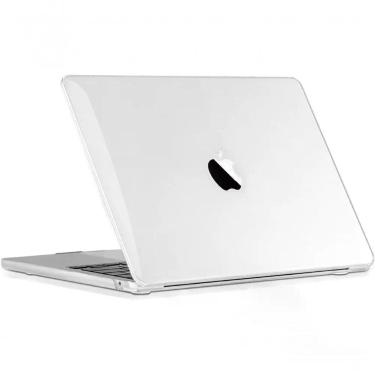 Imagem de Capa para Notebook Macbook Air M4, M3, M2 com Proteção Contra Quedas Leves e Encaixe Pelas Bordas Transparente Worldwide