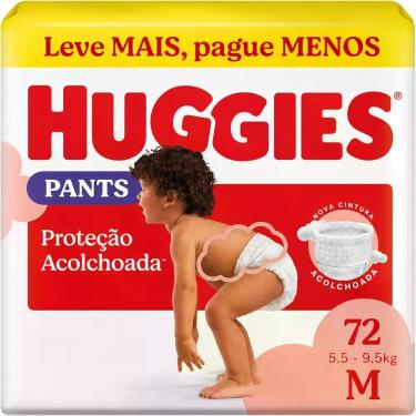 Imagem de Fralda Huggies Pants Proteção Acolchoada  Tamanhos M, G, XG e XXG, M